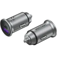 Vention FFFH0, Auto, Zigarettenanzünder, Grau