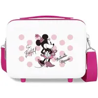 Disney Unisex für Kinder. 4011944 ABS Kulturtasche So schön anpassungsfähig weiß (OSFA), Lässig, Rosa, ABS/Polykarbonat, Kinderbekleidung