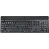 Targus EcoSmart AKB868FR, Kabellos, Bluetooth, Scherenschalter, AZERTY, LED, Schwarz