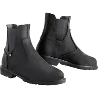 Bogotto Chelsea Schwarz Motorrad Stiefel Größe 37