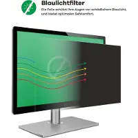 Upscreen Sichtschutzfolie Anti-Spy Privacy Folie Blaulicht-Schutz