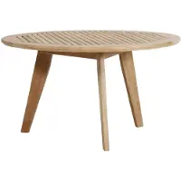 Brafab Loungetisch Kastos 90 x 50 x 90 cm Teakholz Natur