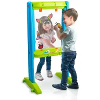 FEBER Doppelseitige Tafel Feber Kunst & Spaß für Kinder 53.5 x 57.5 x 106 cm
