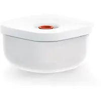 Merkloos - Vakuumbehälter 450 ml aus Polypropylen in Weiß 12,5x12,5x7 cm - SAVE-IT