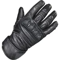 Büse Flash Schwarz Weiß Perforierte Handschuhe Größe 9