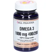 Gall-Pharma Omega-3 1000 mg 400/200 GPH Kapseln 30 St