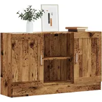 vidaXL Sideboard Altholz-Optik 120x30,5x70 cm Holzwerkstoff