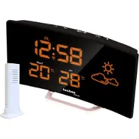 Nextime WS 6832, Schwarz, Silber, Innen-Thermometer, Außen-Thermometer, Thermometer, Thermometer, CR2032, 196 mm