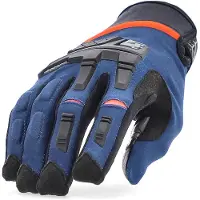 Acerbis X-Enduro Blau Orange Handschuhe Größe XL