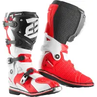 Bogotto MX-7 S Motocross Stiefel Schwarz Weiß Rot Größe 43