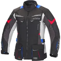 Büse Lago Pro Damen Hellgrau Blau Rot Textiljacke Größe 42