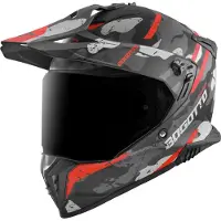 Bogotto FG-601 Sniper Fiberglas Enduro Helm
