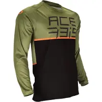 Acerbis Razorcrest Fahrrad Jersey, schwarz/grün, S
