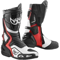Berik Donington Schwarz Weiß Rot Stiefel Größe 47