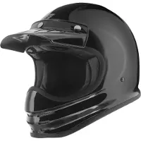 Bogotto V381 Fiberglass Schwarz Helm Größe XL