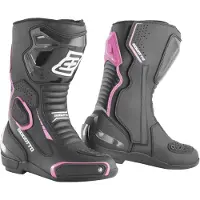 Bogotto Carta Race perforierte Damen Motorrad Stiefel