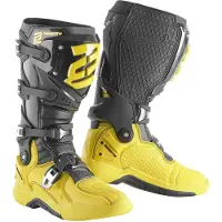 Bogotto MX-7 G Motocross Stiefel Schwarz Gelb Größe 42