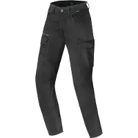 Merlin Remy Textil-Motorradhose Schwarz Größe XL