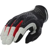 Acerbis Crossover Schwarz Grau Rot Handschuhe Größe 3XL