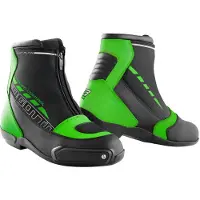 Bogotto Lap Schwarz Grün Motorrad Schuhe Größe 41