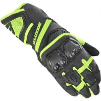 Bogotto Veloce Handschuhe Schwarz Gelb Größe XS