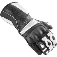 Bogotto Sprint Perforierte Schwarz Weiß Handschuhe Größe XS