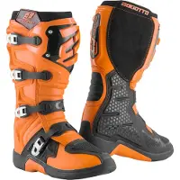 Bogotto MX-6 Orange Schwarz Motocross Stiefel Größe 44