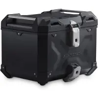 SW-Motech Trax Adv Topcase-System 38L, VSTROM 650/1000 SCHW Aluminium