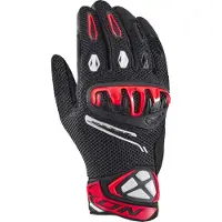 Ixon Mirage Airflow Schwarz Leuchtrot Handschuhe Größe M