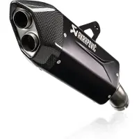 Akrapovic Slip-on Line Auspuffsystem mit EG-BE S/O 2-1 TI BL - R1300 GS/ADV 23-