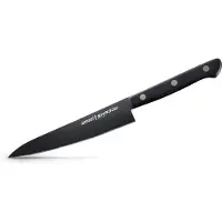 Samura SHADOW Universal knife with black non-stick 4.7 "/ 120mm made of AUS 8 Japanese steel 59 HRC