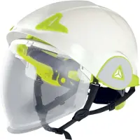 Delta Plus ONYX 2 White Safety Helmet with Chin Strap