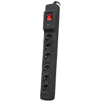 Armac Power strip Armac Multi M6 anti-surge 6 sockets 4.5m black (M6/45/CZ)