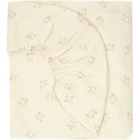 Nobodinoz - Wabi Sabi Spannbettlaken, 70 x 140 x 15 cm, brown hoshi birds
