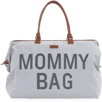 Childhome Mommy Bag canvas grau