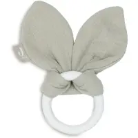 Jollein Bunny Ears Beißring, Olive Green