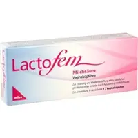 MIBE Lactofem Milchsäure Vaginalzäpfchen 7 ST
