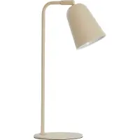 Light & Living - tischlampe - Salomo - beige - metall - schreibtischlampe - E27 - 1819325