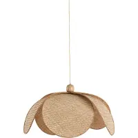 Light & Living - Hängeleuchte Lavrio - Natürlich - 60.5x60.5x30.5cm Hängelampe - Esstischlampe - Wohnzimmerlampe - Schlafzimmerlampe - Wohnzimmer