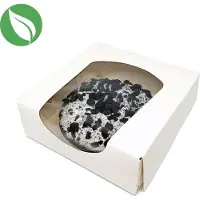 Cupcakedozen.nl Greenbox Tortenschachteln mit Sichtfenster, 600 ml DFC08111 , 1 Karton = 250 Stück, Farbe: weiß