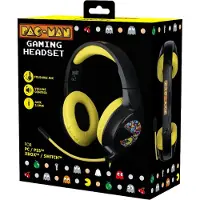 Konix PacMan, Kabelgebunden, Gaming, 20 - 20000 Hz, Kopfhörer, Schwarz, Gelb