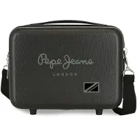 Pepe Jeans Unisex. 6771921 ABS-Toilettenbeutel Cromwell schwarz (OSFA), Lässig, ABS/Polykarbonat