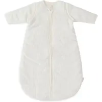 Jollein Schlafsack mit abnehmbaren Ärmeln Rund 90 cm, Rib Ivory