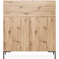 Selsey Highboard ¦ holzfarben ¦ Maße (cm): B: 92 H: 104
