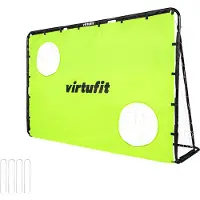 VirtuFit Fußballtor mit Zielwand 120 x 180 cm