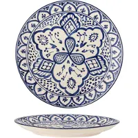 Bloomingville Karlie Teller blau, 6er-Set – 82068278