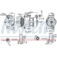 Nissens Klimakompressor 890062