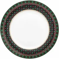 Pip studio Essteller Clover Green 26,5 cm (Set von 6 Stück)