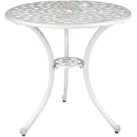 Brafab Arras Gartentisch Aluminium Ø70 cm