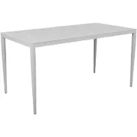Brafab Bigby Gartentisch Aluminium Eckig